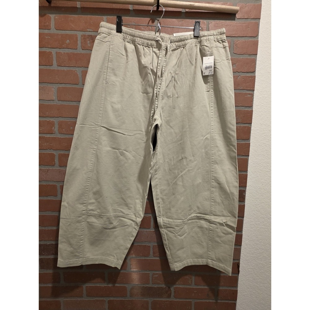 Cato Wide Leg Pants in Light Khaki